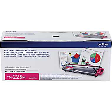 TN-225M Brother MAGENTA Original High Yield 2200 Pages for MFC-9130CW MFC-9330CDW MFC-9340CD